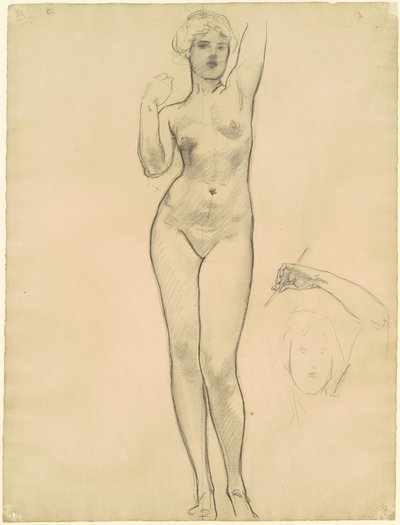 Studien von Aphrodite für Aphrodite und Eros von John Singer Sargent