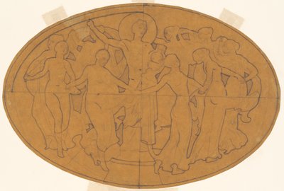 Studie für Apollo und die Musen von John Singer Sargent
