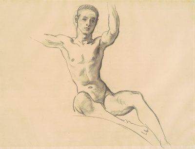 Studie für Figur über Musik von John Singer Sargent