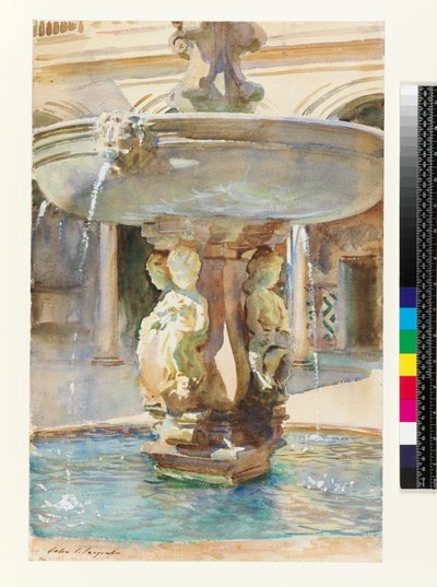 Der spanische Brunnen von John Singer Sargent