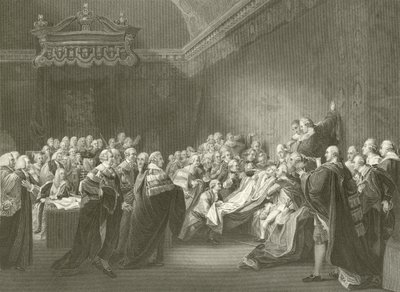 Tod des Earl of Chatham von John Singleton Copley