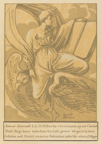 Der Evangelist Johannes von John Skippe after Parmigianino
