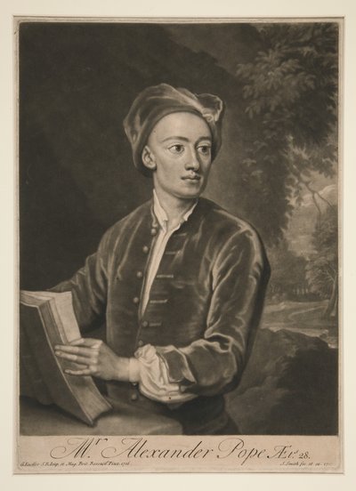 Alexander Pope von John Smith