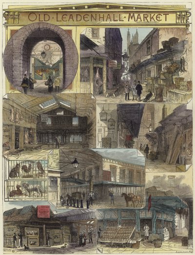 Alter Leadenhall-Markt von John Sulman