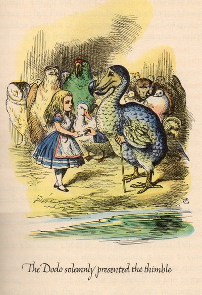 Alice im Wunderland von Lewis Carroll, illustriert von John Tenniel von John Tenniel