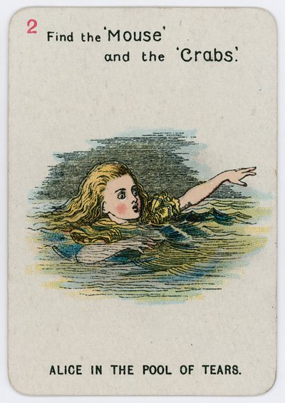 Alice im Tränenmeer von John Tenniel
