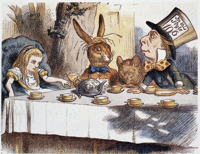 Alice nimmt den „in den Narren“ - in „Alice