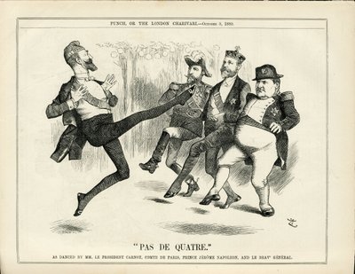 Illustration von John Tenniel in Punch von John Tenniel