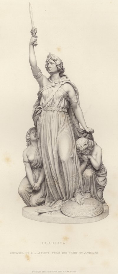 Porträt von Königin Boadicea von John Thomas