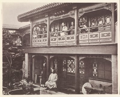Das Haus eines Mandarins, Peking von John Thomson