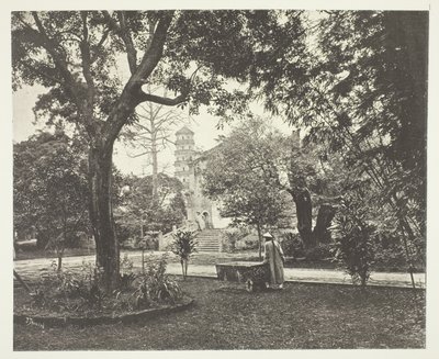 Das britische Konsulat Yamun, Kanton von John Thomson