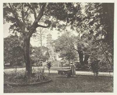 Das britische Konsulat Yamun, Kanton, ca. 1868 von John Thomson