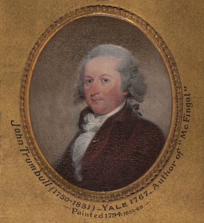 John Trumbull (1750–1831), B.A. 1767, M.A. 1770, LL.D. 1818 von John Trumbull