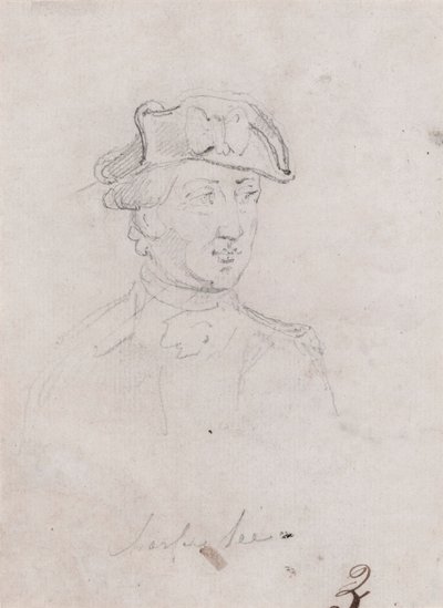 Generalmajor Charles Lee, Studie für vorgeschlagenes von John Trumbull