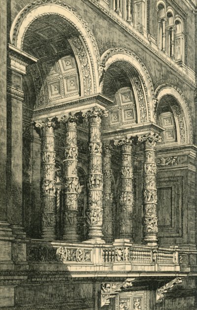 Zentrale Nische im Hauptquadranten, ca. 1860er, 1881 von John Watkins