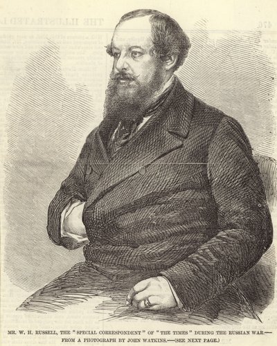 Porträt von Sir William Howard Russell von John Watkins