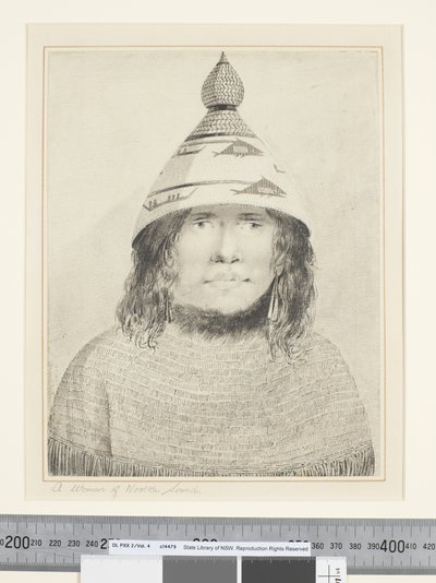 F.22 Eine Frau aus Nootka Sound, ca. 1773-84 von John Webber