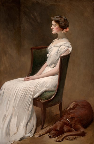 Fräulein Dorothy Quincy Roosevelt (später Mrs. Langdon Geer) von John White Alexander
