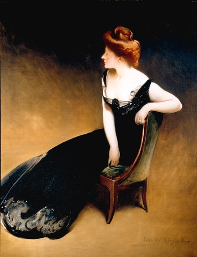 Porträt von Mrs. V, Mrs. Herman Duryea von John White Alexander