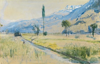 Vouvry, Schweiz von John William Inchbold