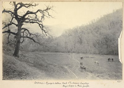 Razavi-Chorasan-Provinz, Iran, ca. 1908 (s/w Foto) von John Williams Watson