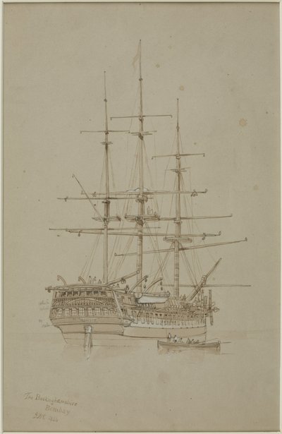Die Buckinghamshire, Bombay von John Wilson Carmichael