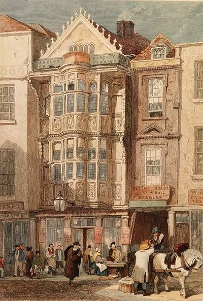 Haus von Sir Paul Pindar, Bishopsgate von John Wykeham Archer