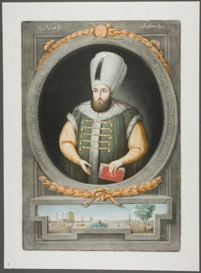 Mustapha Kahn, aus Porträts der Kaiser der Türkei von John Young