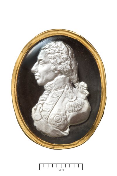 Admiral Lord Nelson Goldring, um 1820 von John after De Vaere