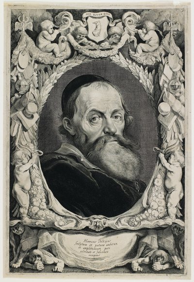 Hendrik Goltzius von Jonas Suyderhoef