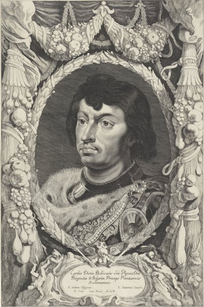 Porträt von Karl dem Kühnen, Herzog von Burgund von Jonas Suyderhoef