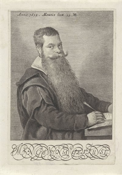 Porträt von Nicolaes Bodding van Laer von Jonas Suyderhoef