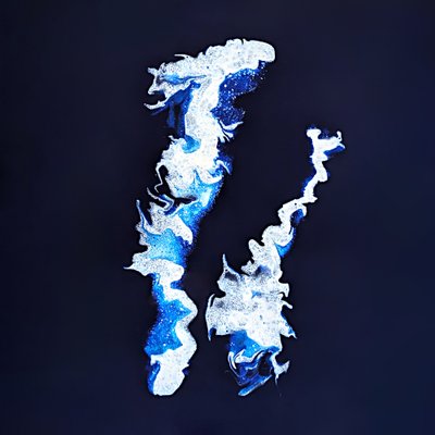 Tiefblaue Strömungen von Jonas Weikel