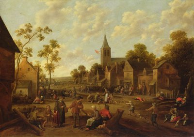 Kermesse, 1658 von Joost Cornelisz. Droochsloot