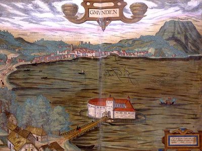 Karte von Gmunden, aus 