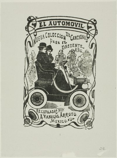 Das Automobil von José Guadalupe Posada