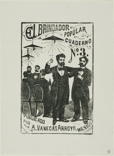 Der beliebte Toastmaster von José Guadalupe Posada