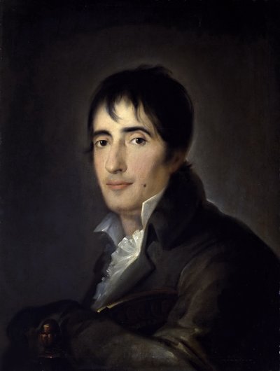 Porträt des Dichters Manuel José Quintana 1772-1857, 1806 von José Ribelles y Helip