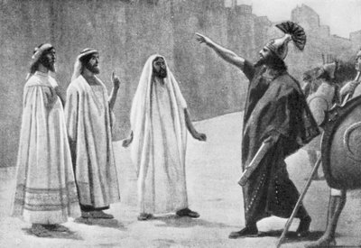 Der Rabschake vor den Mauern Jerusalems, 701 v. Chr. von Jose (after) Villegas y Cordero