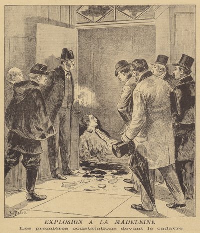 Explosion in La Madeleine von Jose Belon
