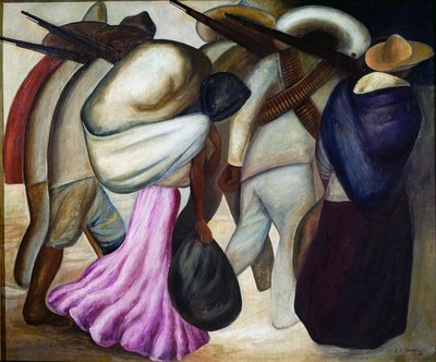 Las soldaderas Die Soldatinnen, Gemälde von Jose Clemente Orozco (1883-1949) von José Clemente Orozco