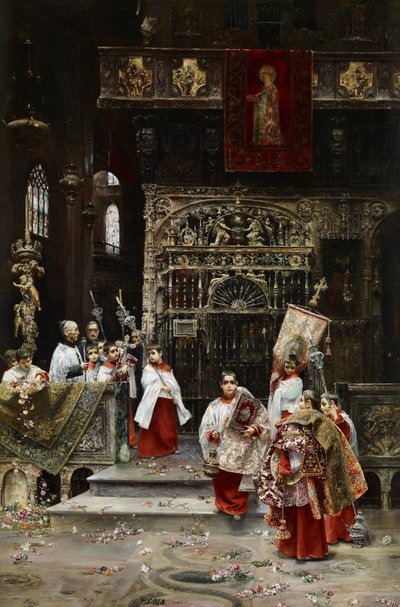Chorknaben von Jose Gallegos Arnosa