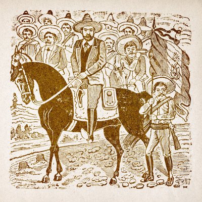 Mexiko, Mexikanische Revolution von Jose Guadalupe Posada
