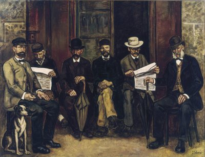Das Treffen der Apotheke. 1934 von Jose Gutierrez Solana