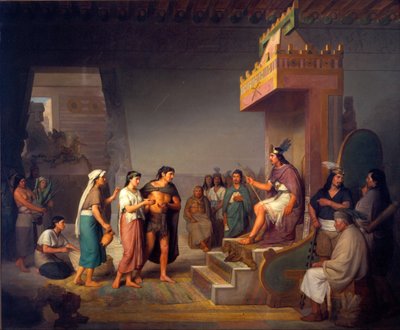 Die Entdeckung des Pulque von José María Obregón