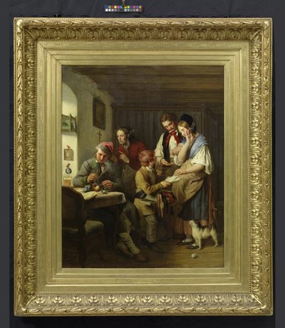 Das Lotterielos von Josef Danhauser