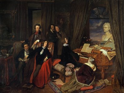  von Josef Danhauser