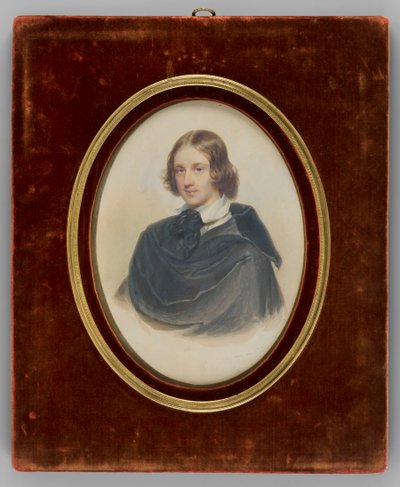 Adam Józef Potocki im Jugendalter (1822-1872), Sohn von Artur und Zofia Branicki von Josef Kriehuber