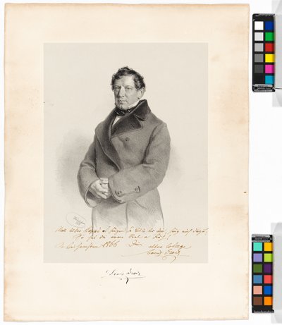 Alois (Louis) Grois (1809-1874), Sänger, Schauspieler von Josef Kriehuber