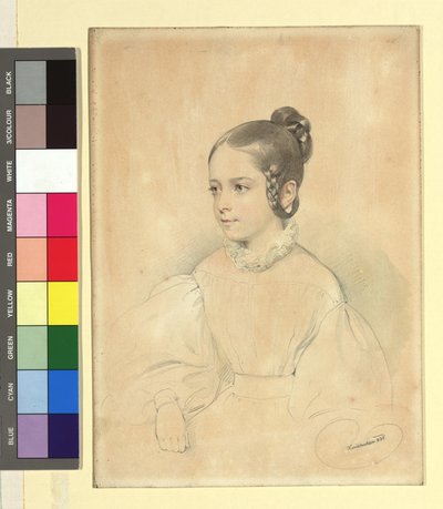 Emilie Kriehuber, Tochter Josef Kriehubers (?) von Josef Kriehuber